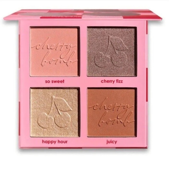3/$30 CIATE LONDON Cherry Bomb Blush And Highlighter Palette - Picture 2 of 6